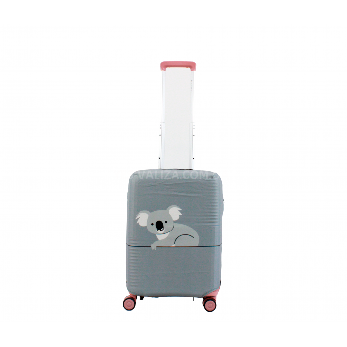 Чехол для чемодана Польша малый S ткань (дайвинг) коала /Fly 971-20, фото 3