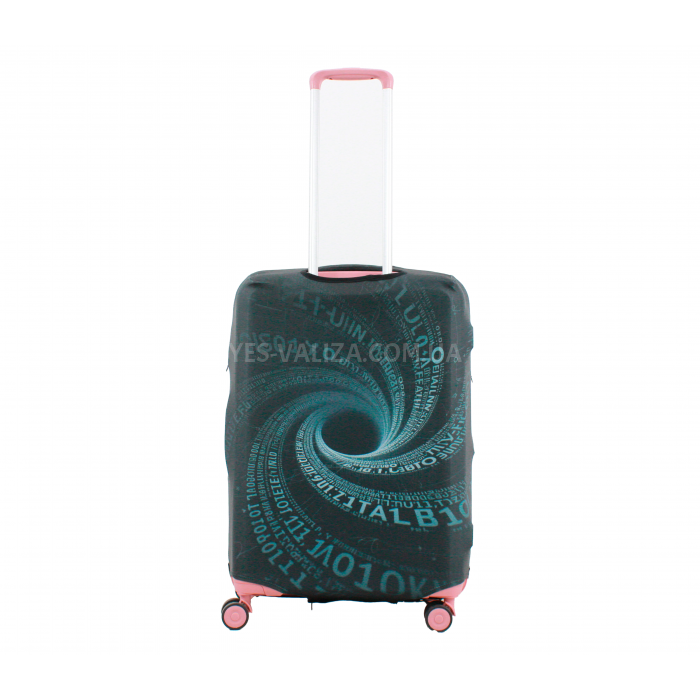 Чохол для валізи Польща середній М (дайвінг) hole /Fly 013-24, фото 2