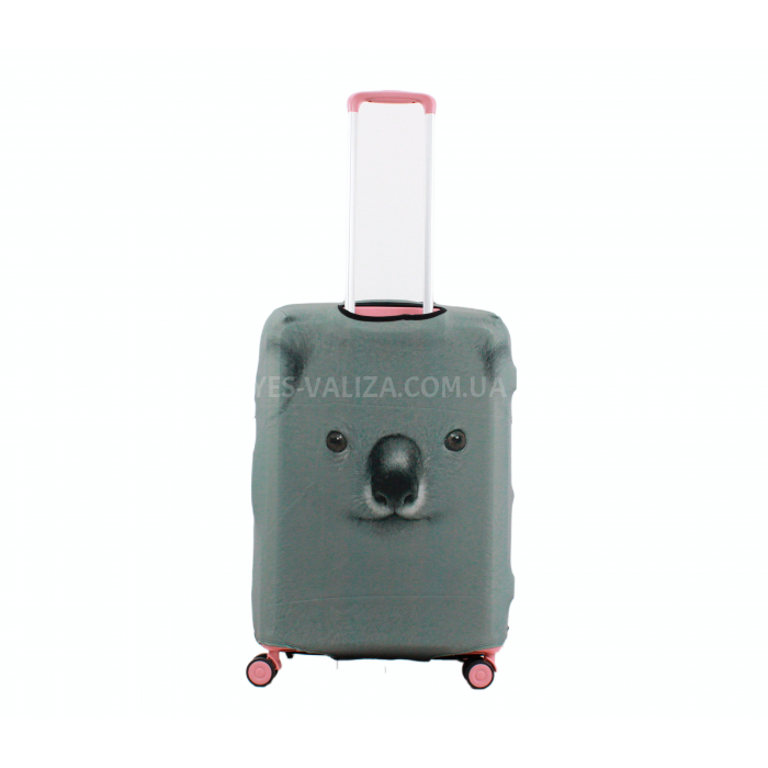 Чохол для валізи Польща середній М (дайвінг) панда /Fly 624-24, фото 2