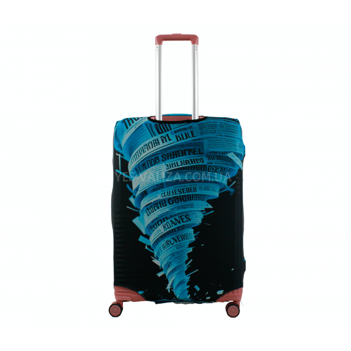 Чохол для валізи Польща великий L тканина (дайвінг) ураган /Fly 248-28, фото 3