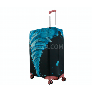 Чехол для чемодана Польша большой L ткань (дайвинг) ураган /Fly 248-28