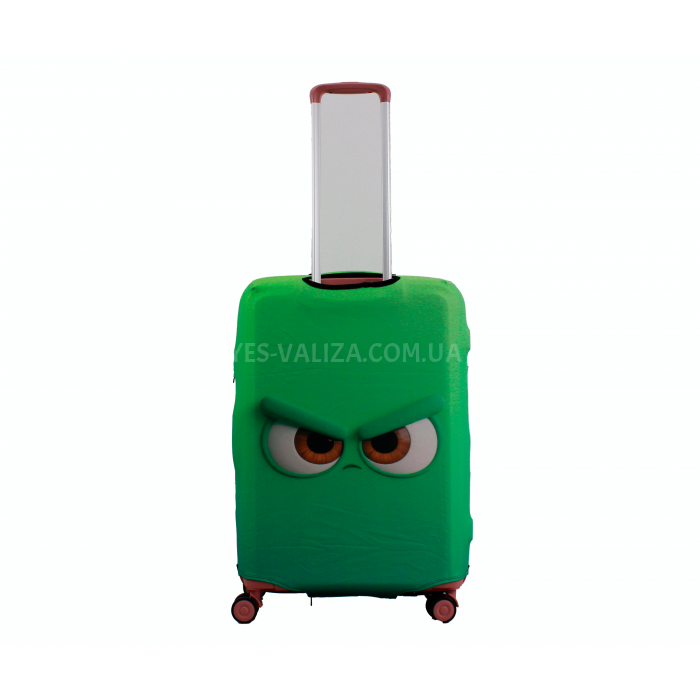 Чохол для валізи Польща середній М (дайвінг) грінч /Fly 458-24, фото 3