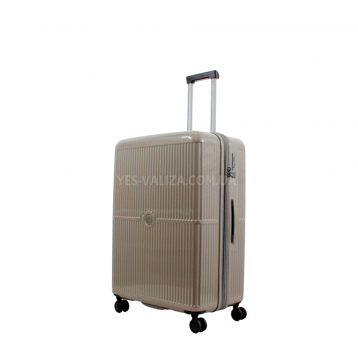 Валіза велика L полікарбонат шамп 75х51х32+3/116л/4.7кг/Airtex 747, фото 1