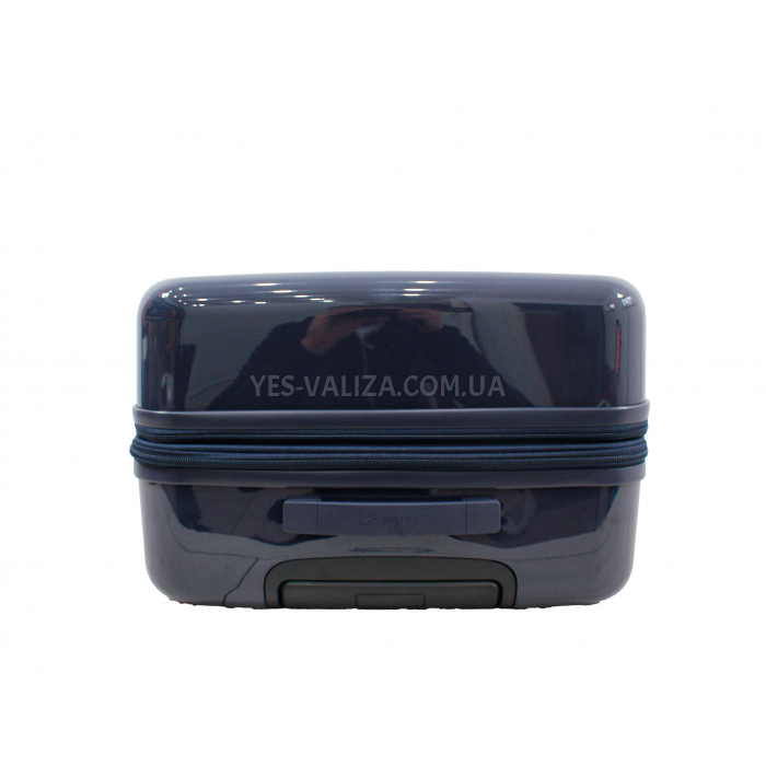 Валіза велика L полікарбонат синій 75х51х32+3/116л/4.7кг/Airtex 747, фото 6