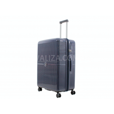 Валіза велика L полікарбонат синій 75х51х32+3/116л/4.7кг/Airtex 747