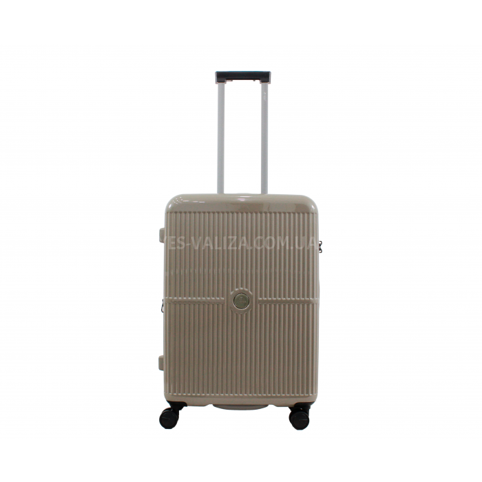 Валіза середня M полікарбонат шамп 65х45х28+3/77л/3.7кг/Airtex 747, фото 3