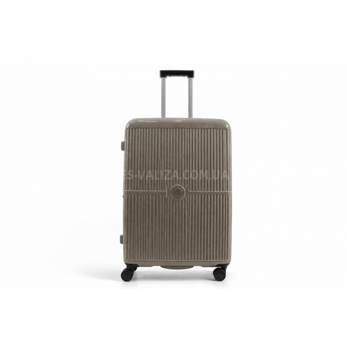 Валіза середня M полікарбонат шамп 65х45х28+3/77л/3.7кг/Airtex 747, фото 2