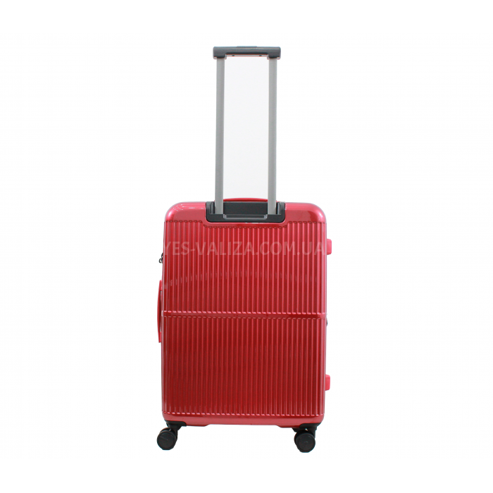 Валіза середня M полікарбонат бордо 65х45х28+3/77л/3.7кг/Airtex 747, фото 3