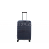 Валіза середня M полікарбонат синій 65х45х28+3/77л/3.7кг/Airtex 747, фото 12