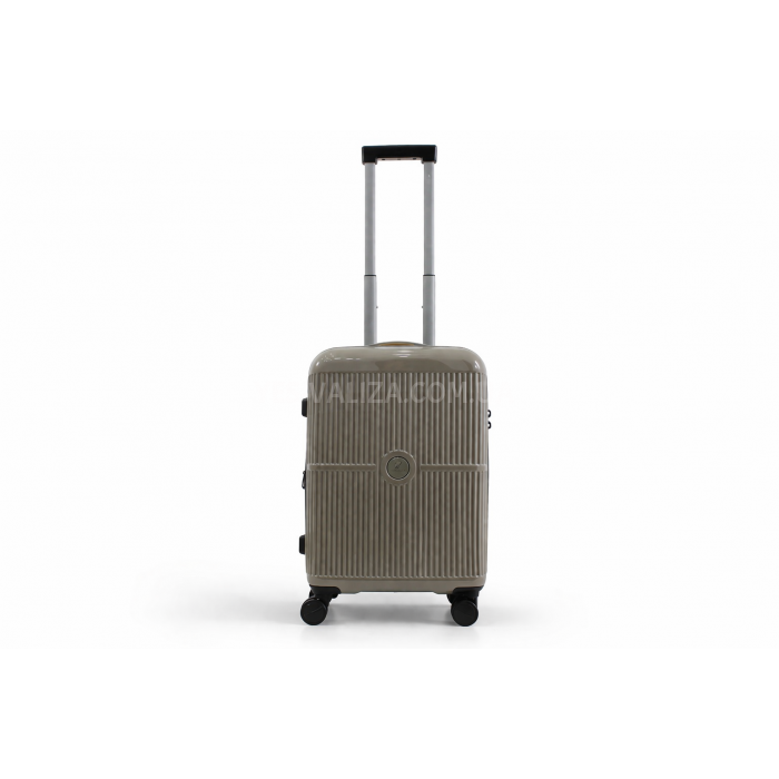 Чемодан малый S поликарбонат шамп 55х35х20+3/40л/2.98кг/Airtex 747, фото 2