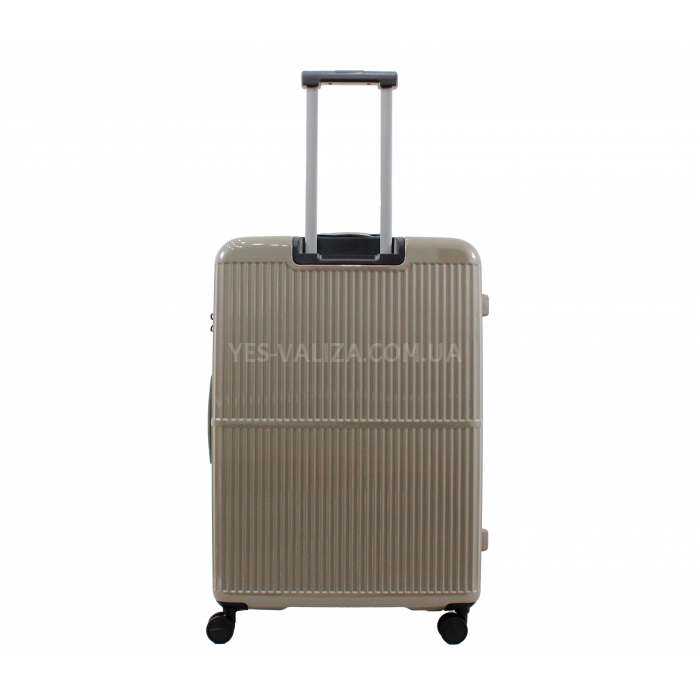 Набір валіз Франція (L M S-3шт) полікарбонат шамп/Airtex 747, фото 4