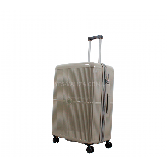 Набор чемоданов Франция (L M S-3шт) поликарбонат шамп/Airtex 747, фото 2