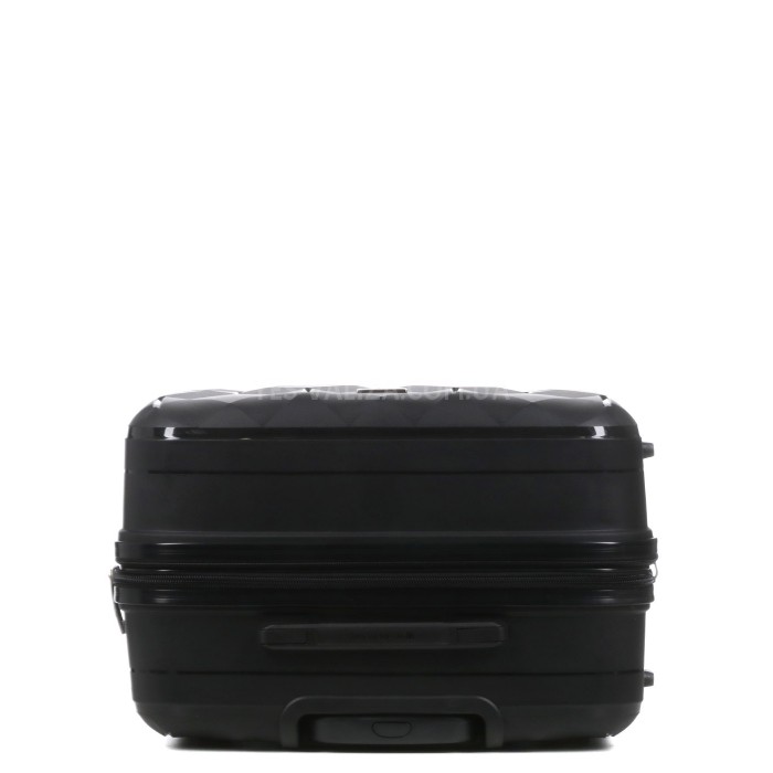 Валіза велика поліпропілен чорний 75х49х32+3/109л/4.9кг/Worldline 295, фото 2