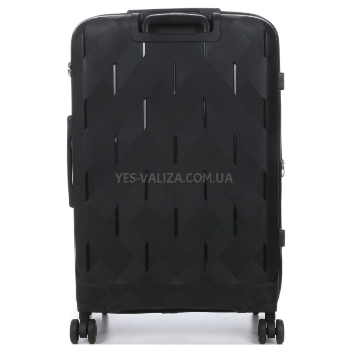 Валіза велика поліпропілен чорний 75х49х32+3/109л/4.9кг/Worldline 295, фото 15