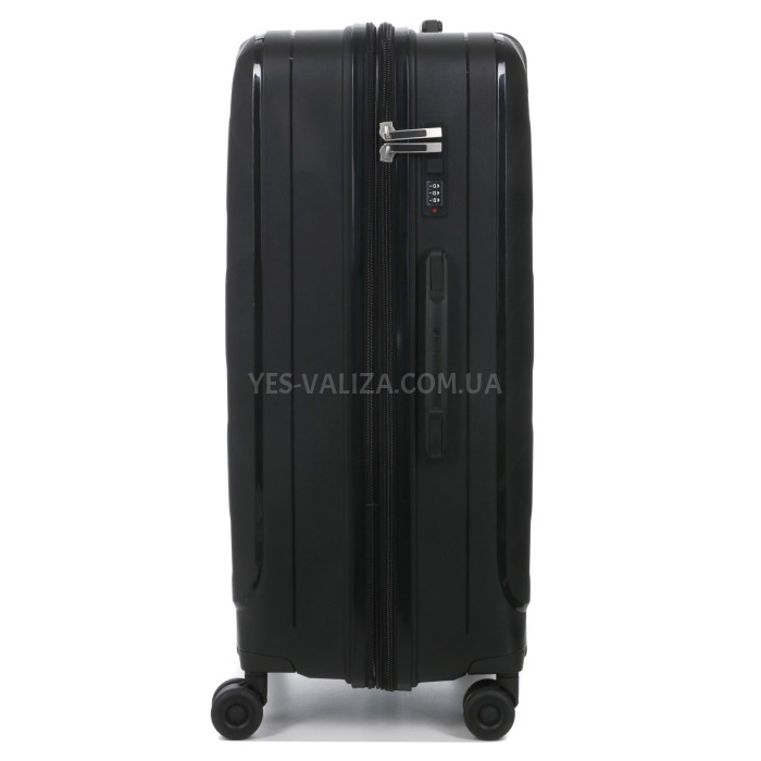 Валіза велика поліпропілен чорний 75х49х32+3/109л/4.9кг/Worldline 295, фото 10