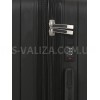 Чемодан средний М полипропилен черный 65х45х28+3/75л/3.8кг/Worldline295, фото 27