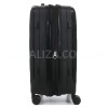 Валіза середня М поліпропілен чорний 65х45х28+3/75л/3.8кг/Worldline295, фото 21