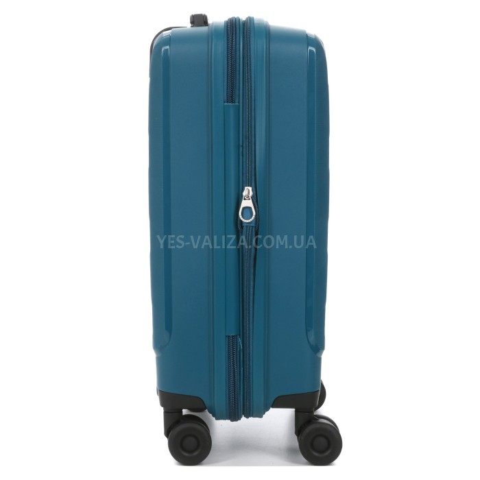 Чемодан малый S полипропилен синий 55х38х23+3/44л/3.0кг/Worldline 295, фото 8