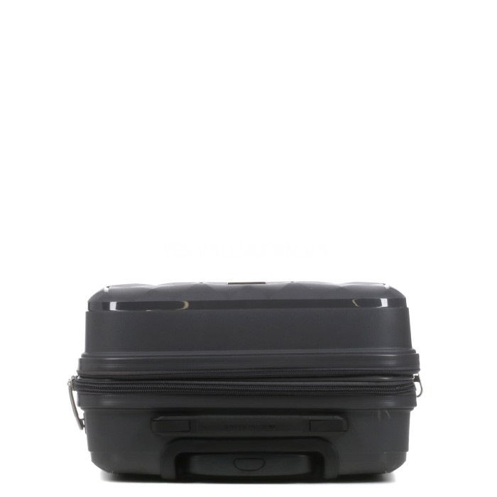 Валіза мала S поліпропілен сірий 55х38х23(+3)см/44л/3.0кг/Worldline 295, фото 5