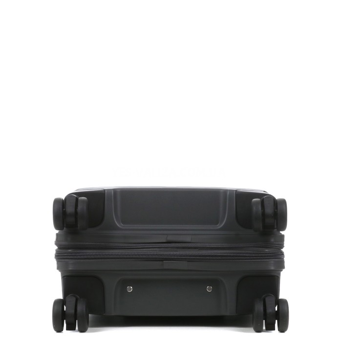 Валіза мала S поліпропілен сірий 55х38х23(+3)см/44л/3.0кг/Worldline 295, фото 6