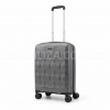 Валіза мала S поліпропілен сірий 55х38х23(+3)см/44л/3.0кг/Worldline 295, фото 17