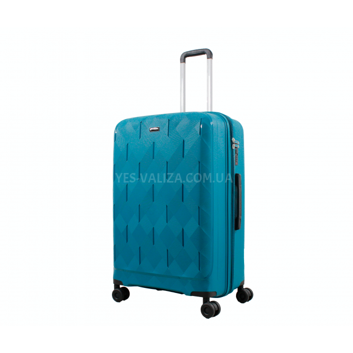 Набор чемоданов Франция (L M S-3шт) полипропилен синій Worldline 295, фото 2