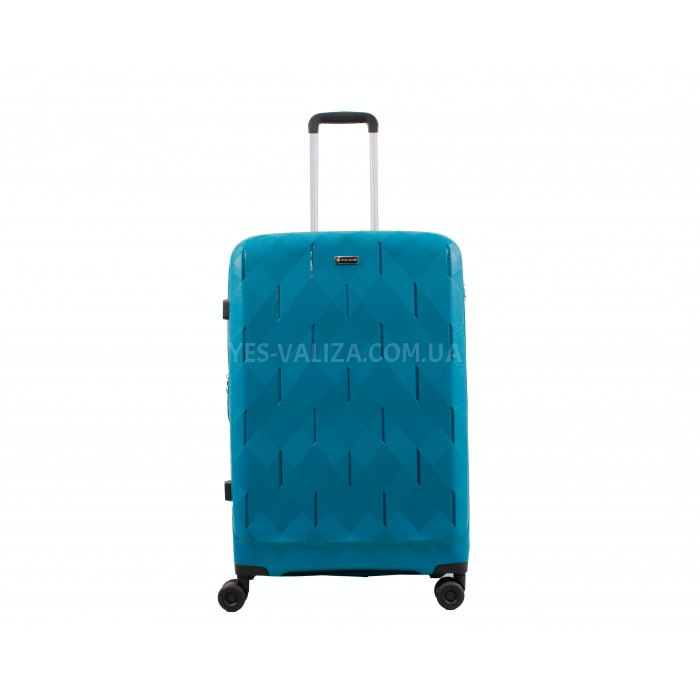 Набор чемоданов Франция (L M S-3шт) полипропилен синій Worldline 295, фото 4