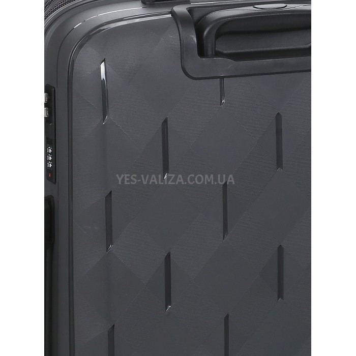 Набір валіз Франція (L M S-3шт) поліпропілен сірий Worldline 295, фото 9
