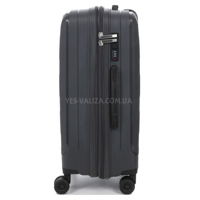 Набір валіз Франція (L M S-3шт) поліпропілен сірий Worldline 295, фото 7