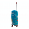 Чехол для чемодана Польша средний М ткань (дайвинг) свет /Fly 008-24, фото 11