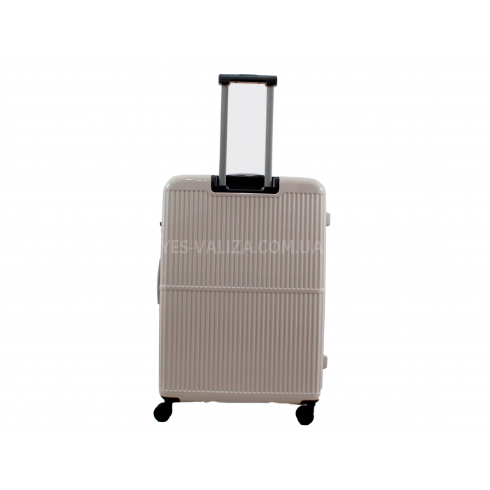 Валіза велика L полікарбонат беж. 75х51х32+3/116л/4.7кг/Airtex 747, фото 3