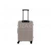 Валіза середня M полікарбонат беж. 65х45х28+3/77л/3.7кг/Airtex 747, фото 13