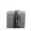 Валіза середня M полікарбонат чорний 65х45х28+3/77л/3.7кг/Airtex 747, фото 18