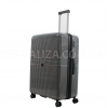 Набор чемоданов Франция (L M S-3шт) поликарбонат черный/Airtex 747, фото 12