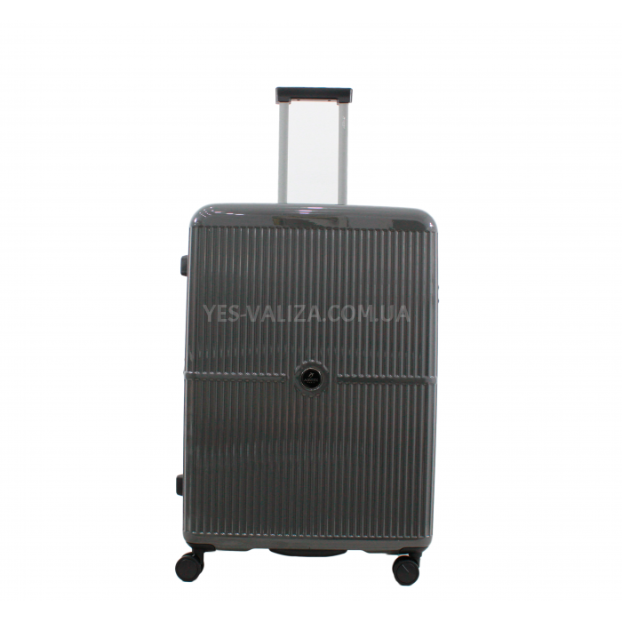 Набір валіз Франція (L M S-3шт) полікарбонат чорний/Airtex 747, фото 4