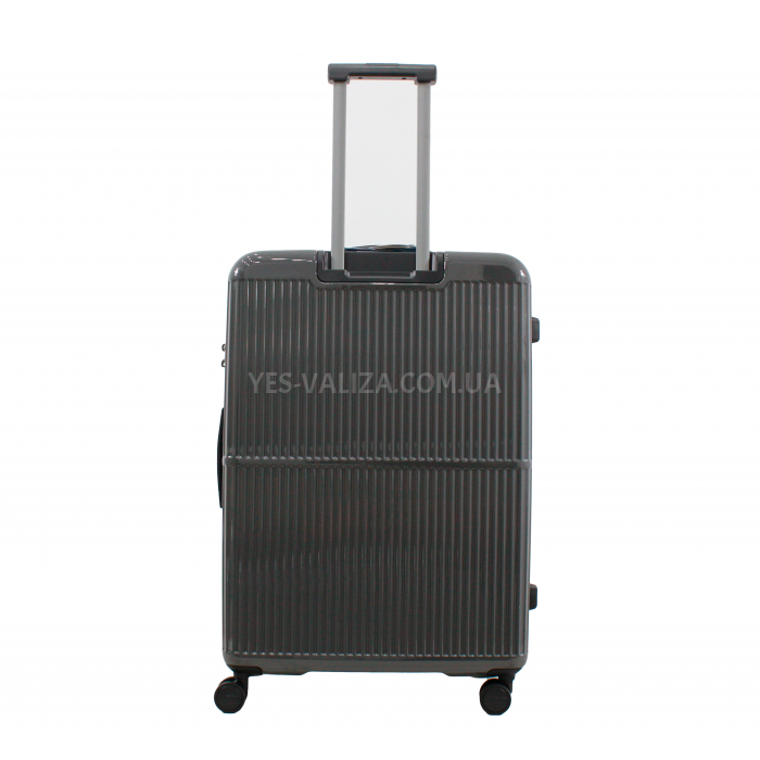 Набор чемоданов Франция (L M S-3шт) поликарбонат черный/Airtex 747, фото 3