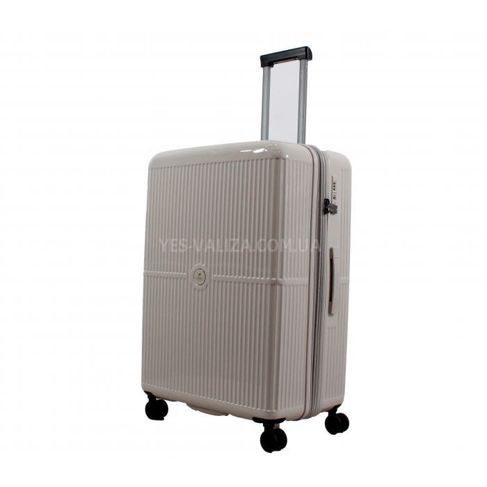 Набор чемоданов Франция (L M S-3шт) поликарбонат беж./Airtex 747, фото 2