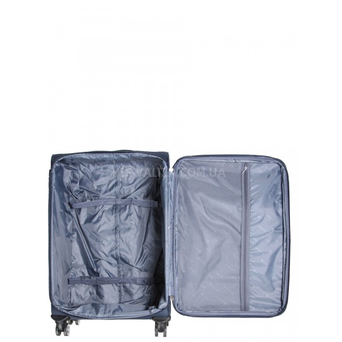 Набір валіз Франція (XL+L M S-4шт) тканина синій/Worldline 620, фото 9