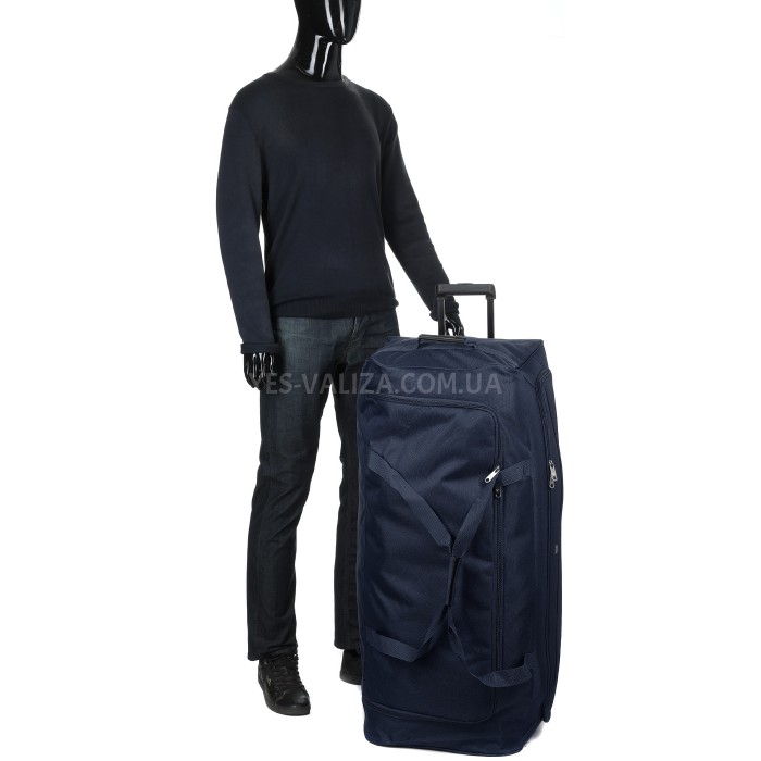 Сумка на колесах гігант XL т.синя 95х39х41см/152л/3кг/Worldline 896-95, фото 4 Сумка на колесах гігант XL т.синя 95х39х41см/152л/3кг/Worldline 896-95, фото 4