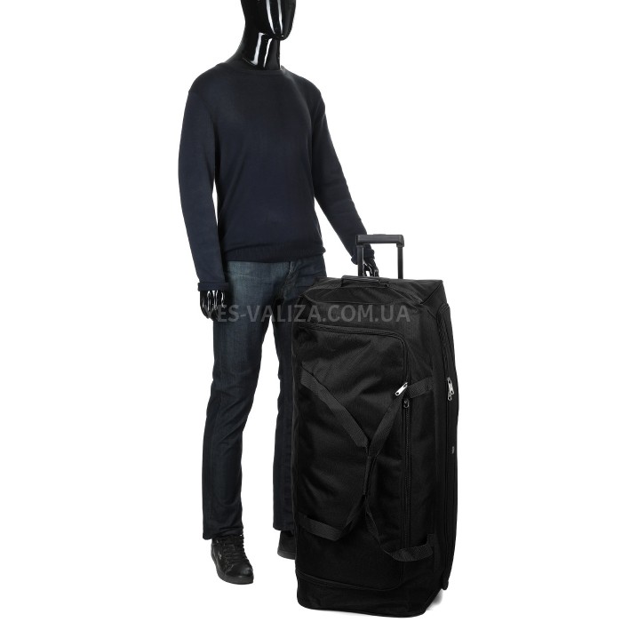 Сумка на колесах гігант XL т.чорна 95х39х41см/152л/3кг/Worldline 896-95, фото 3 Сумка на колесах гігант XL т.чорна 95х39х41см/152л/3кг/Worldline 896-95, фото 3