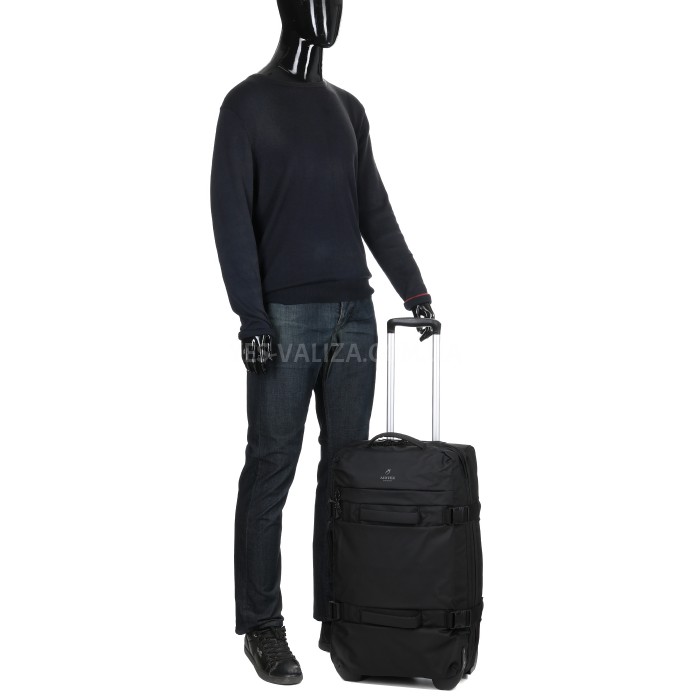 Сумка на колесах середня M чорна 62х35х23см/51л/2.6кг/Airtex 842-62, фото 5 Сумка на колесах середня M чорна 62х35х23см/51л/2.6кг/Airtex 842-62, фото 5