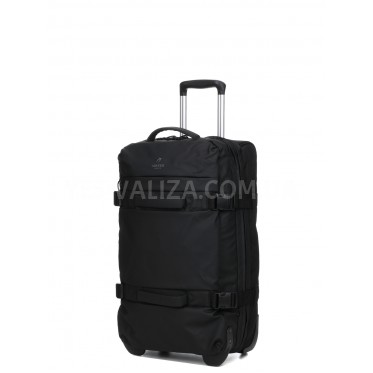 Сумка на колесах середня M чорна 62х35х23см/51л/2.6кг/Airtex 842-62