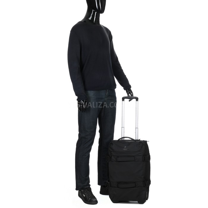 Сумка на колесах мала S чорна 55х34х22см/41л/2.5кг/Airtex 842-55, фото 9 Сумка на колесах мала S чорна 55х34х22см/41л/2.5кг/Airtex 842-55, фото 9