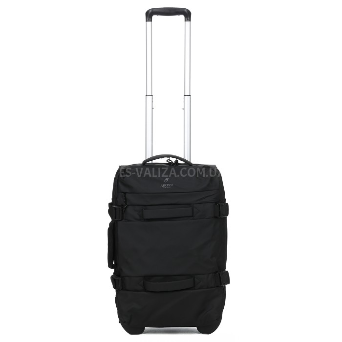 Сумка на колёсах малая S черная 55х34х22см/41л/2.5кг/Airtex 842-55, фото 8
