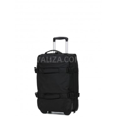Сумка на колесах мала S чорна 55х34х22см/41л/2.5кг/Airtex 842-55
