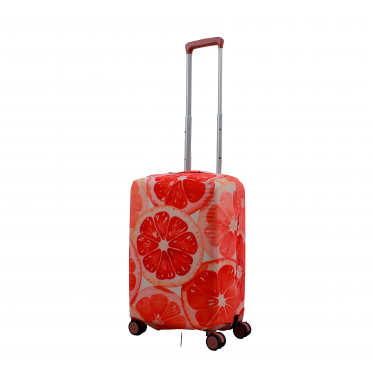 Чехол для чемодана Польша малый S ткань (дайвинг) грейп/Fly 393-20