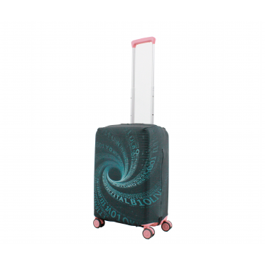 Чехол для чемодана Польша малый S ткань (дайвинг) hole /Fly 013-20