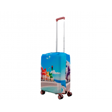 Чохол для валізи Польща малий S (дайвінг) коргі /Fly 198-20