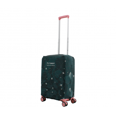 Чехол для чемодана Польша малый S ткань (дайвинг) плейн /Fly 901-20