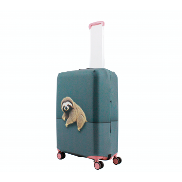 Чохол для валізи Польща середній М (дайвінг) sloth /Fly 796-24